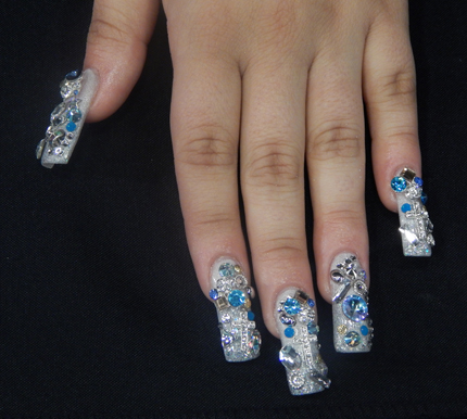Winning the Wild West: Nail Art Competition Winners | Nail art, Crazy nail  art, Fantasy nails