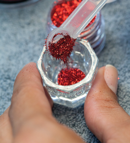 Nail Art Tutorial Acrylic Glitter Ombre Nailpro