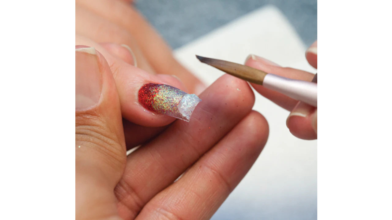 Nail Art Tutorial Acrylic Glitter Ombre Nailpro Nail Art Tutorial Acrylic Glitter Ombre Nailpro