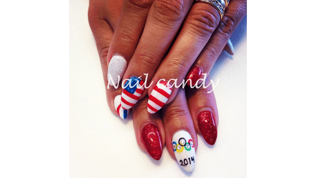 Nail Art Gallery: Olympic Nail Designs | Nailpro