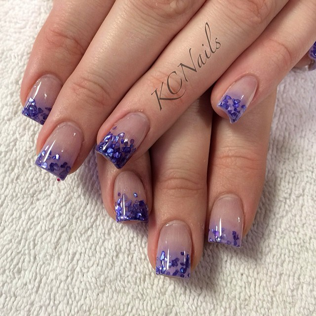 45 Purple Nail Art Designs | Art and Design | Purple nail art, Purple nail  art designs, Purple nails
