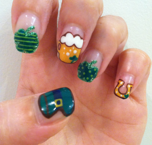 Nail Art Tutorial: St. Patrick's Day Nails | Nailpro