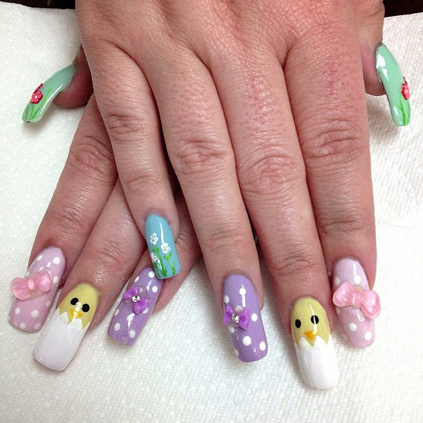 Nail Art: Easter Nails | Nailpro