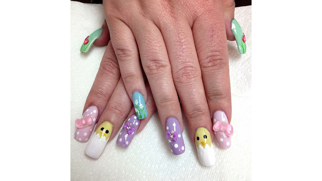 Nail Art Easter Nails Nailpro
