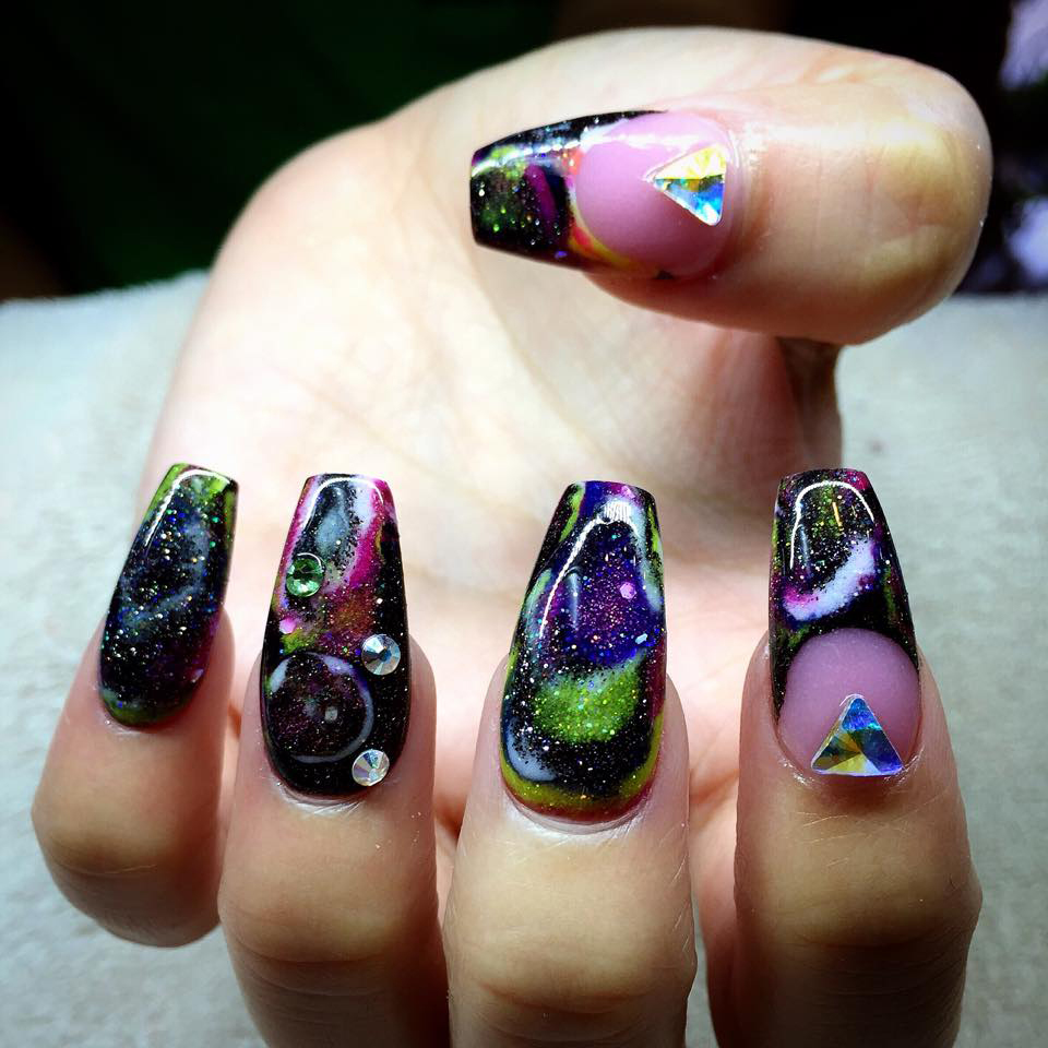 Discover 135+ galaxy nail paint