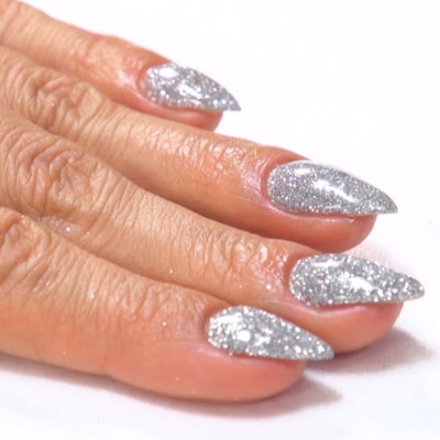 Nail Art Tutorial: Rock Star Glitter Manicure | Nailpro