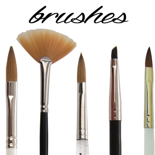 how to clean dipping powder brush
