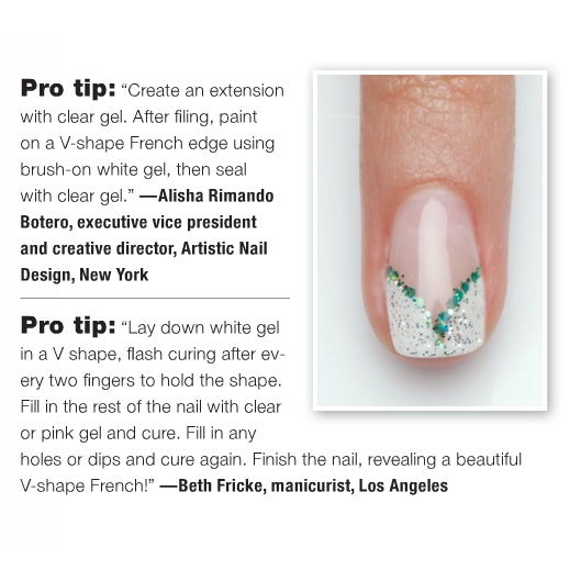 Nail Art Tutorial: St. Patrick's Day French | Nailpro Nail Art Tutorial: St. Patrick's Day French | Nailpro