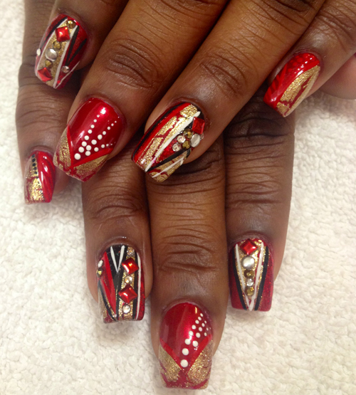 Bandana Nails Nail Art Jewelry & Beauty etna.com.pe