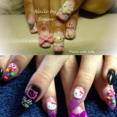 Chanel Hello Kitty – nailartexpress.com