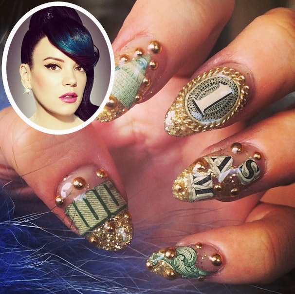 Lily Allen's Many Amazing Manicures | Nailpro Lily Allen's Many Amazing Manicures | Nailpro