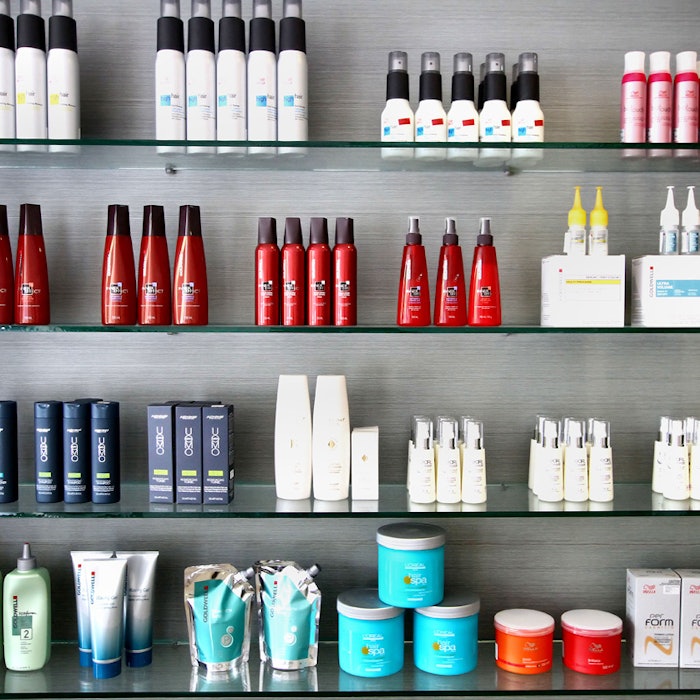 Nail salon products on sale