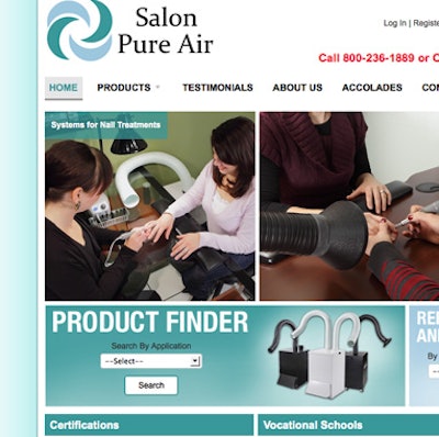 Salon cheap pure air