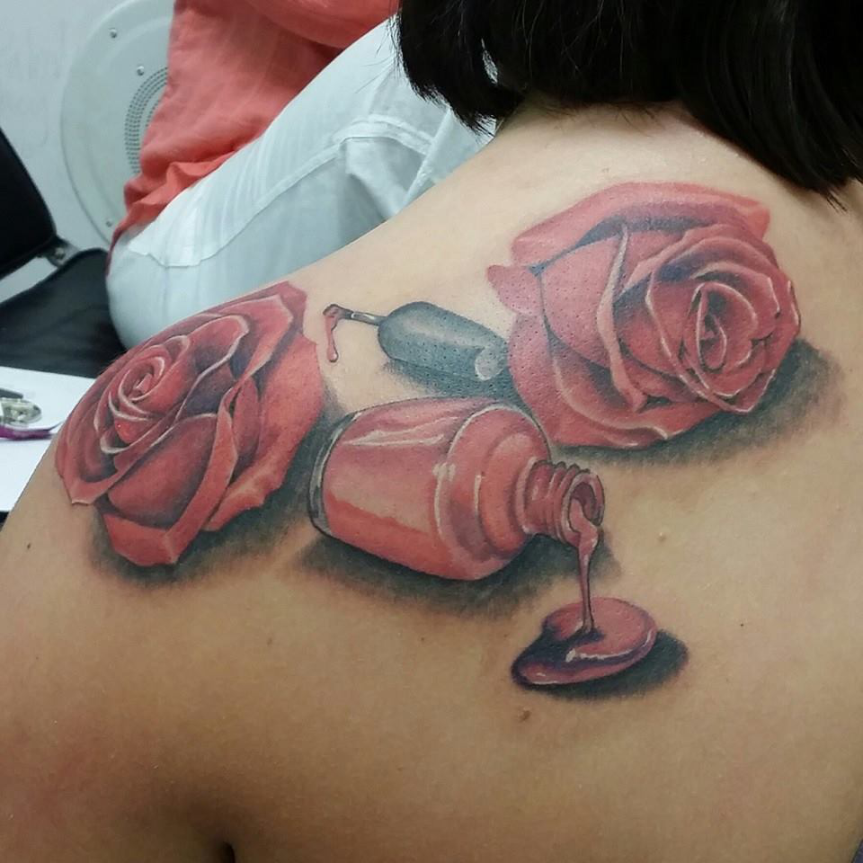 girl flower tattoo on top of handTikTok Search
