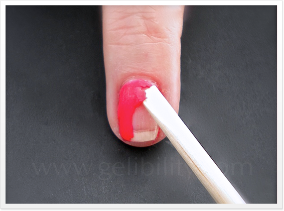 proper way to rake off gel overlay nails