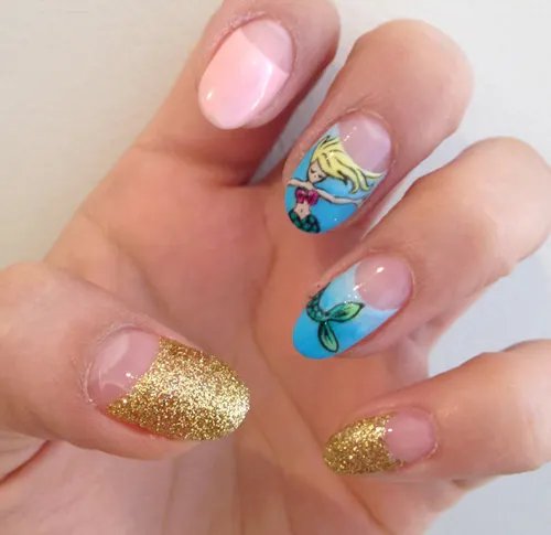 Nail Art Tutorial Mermaid Dreams Nailpro Nail Art Tutorial Mermaid Dreams Nailpro