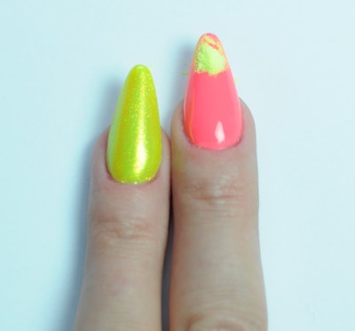 Nail Art Tutorial: Fruity Pink And Yellow Flowers | Nailpro
