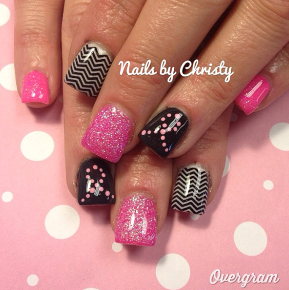 Nail Art: Breast Cancer Awareness Nail Designs | Nailpro