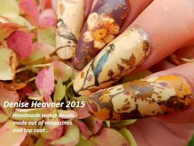 Nail Art Tutorial: Make Your Own Decals With Magazines | Nailpro Nail Art Tutorial: Make Your Own Decals With Magazines | Nailpro