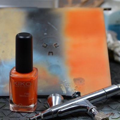 how to airbrush nails