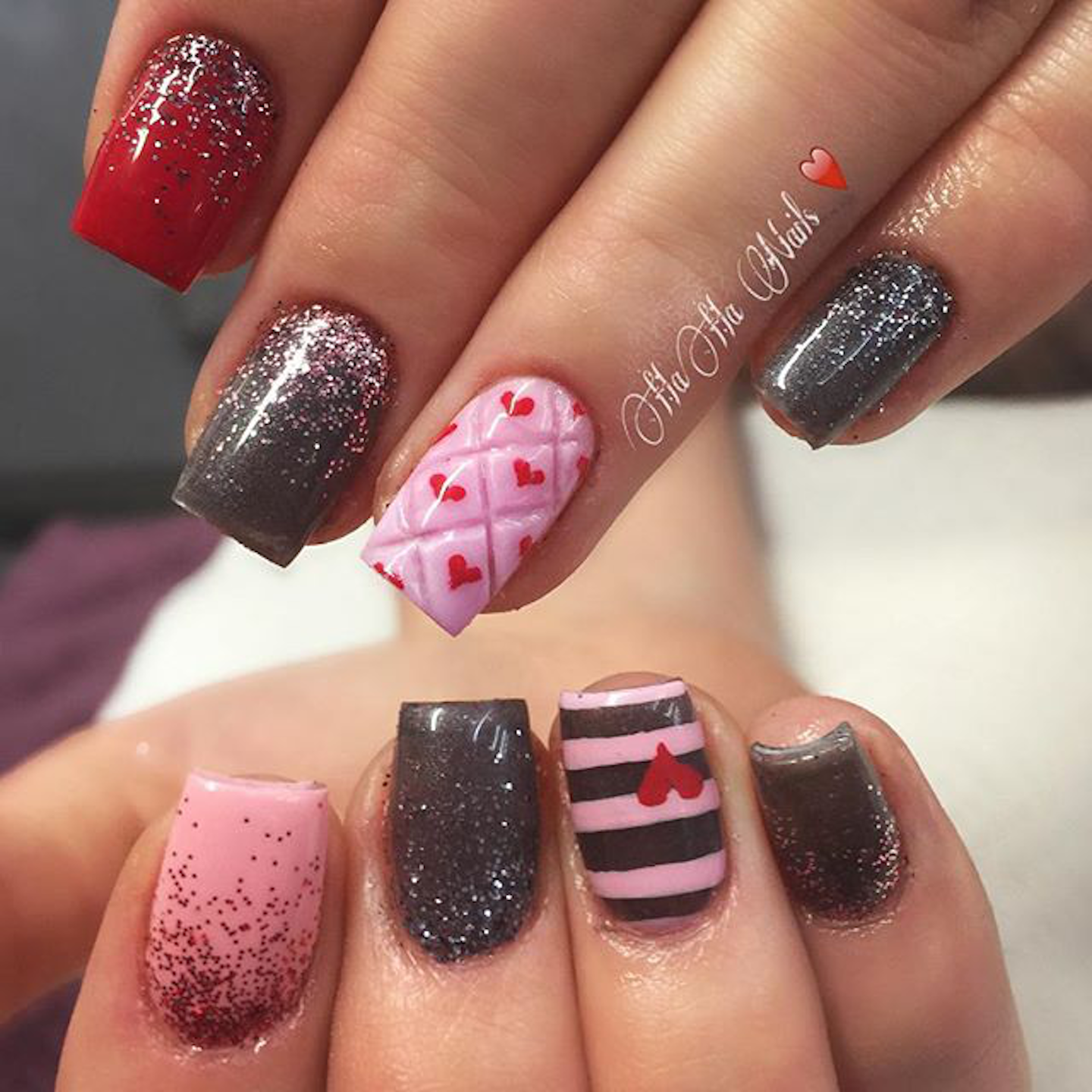 Featured image of post Valentine Nails 2021 Coffin / ⁣ ⁣ have any interesting plans?