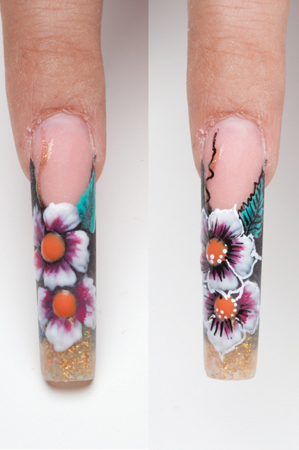 Nail Art Tutorial: Pretty Posy Nails | Nailpro