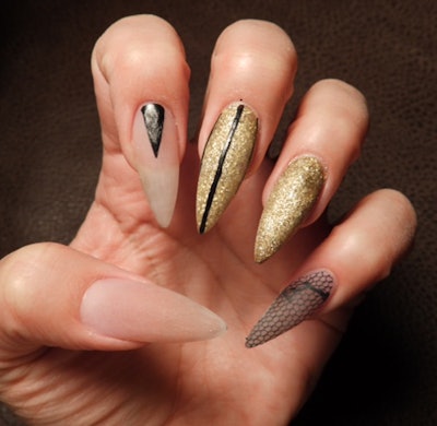 Nail design 2025 ring finger