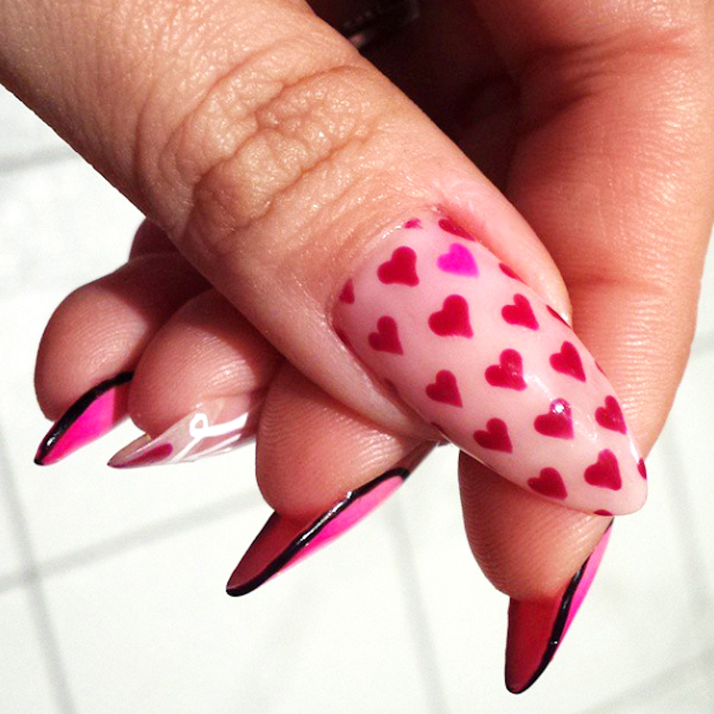 Gallery Valentine S Day Nails Nailpro