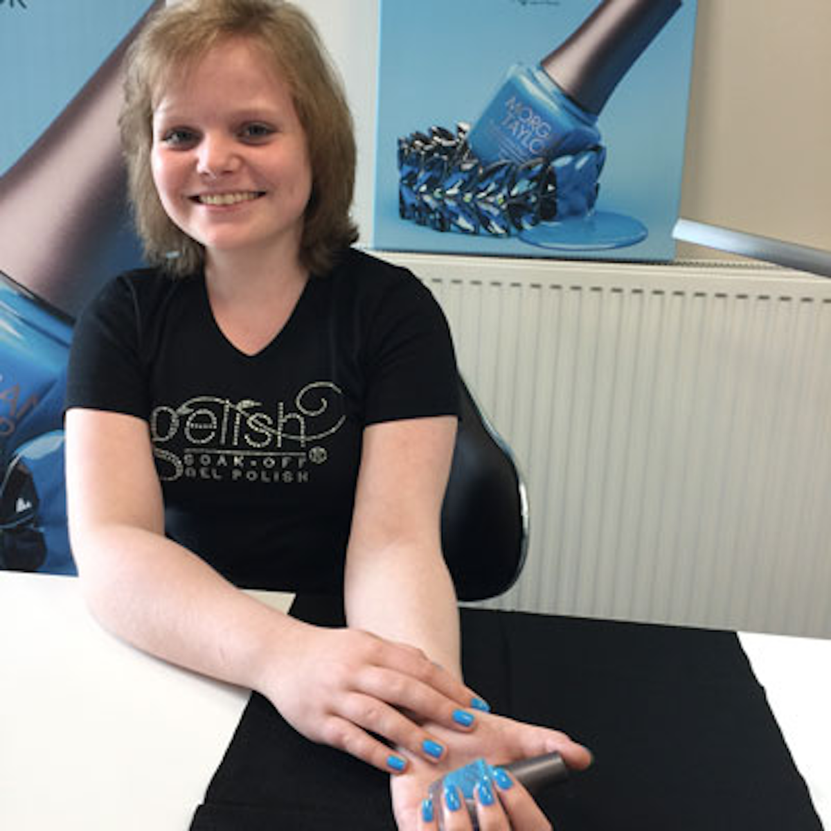 Morgan Taylor Makes A Wish Come True For A Patient Nailpro