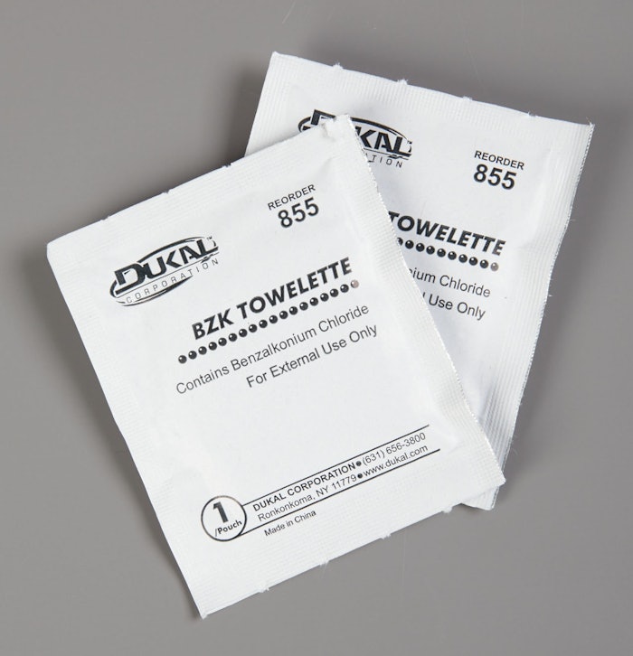 Dukal Corp_BZK Towelette
