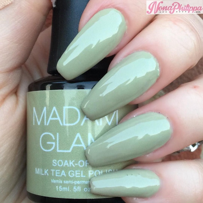 Cross the Line Milk Tea Swatch
