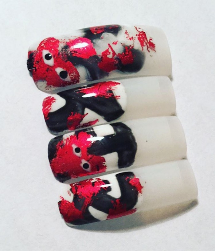 comme des garcons nails by tom bachik