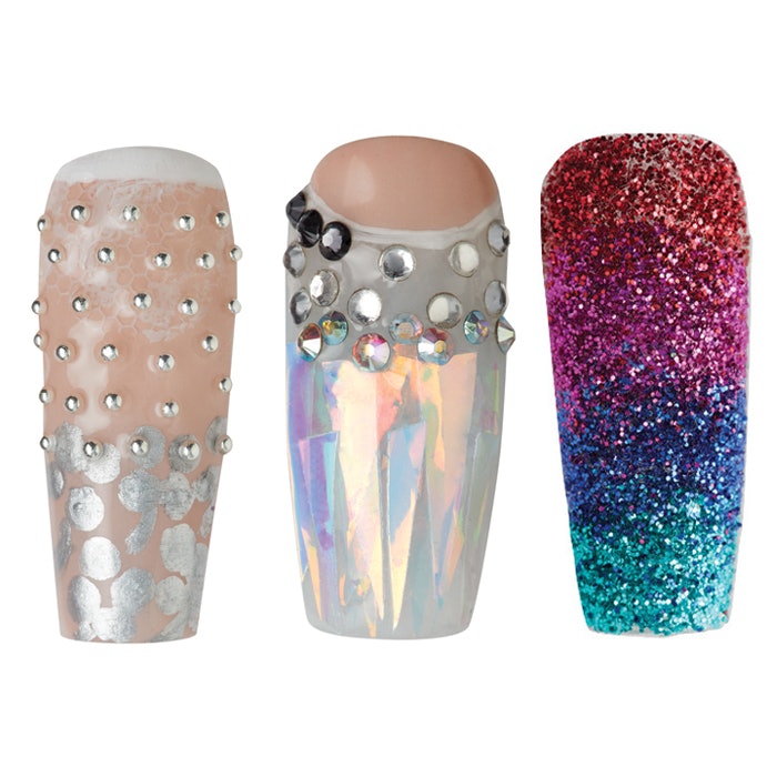 sparkly-nail-art