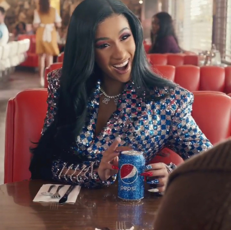 cardi b pepsi can