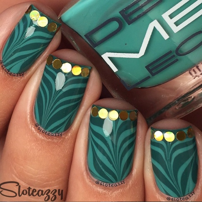 Yasmeen Sandoval-saint-patrick’s-day-nail-art