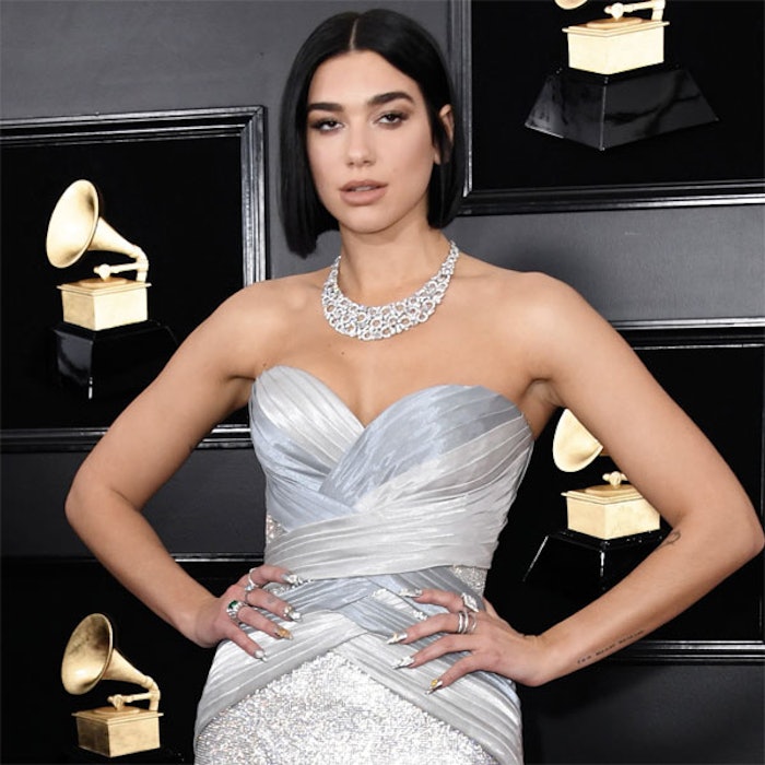 dua-lipa-grammy-nails