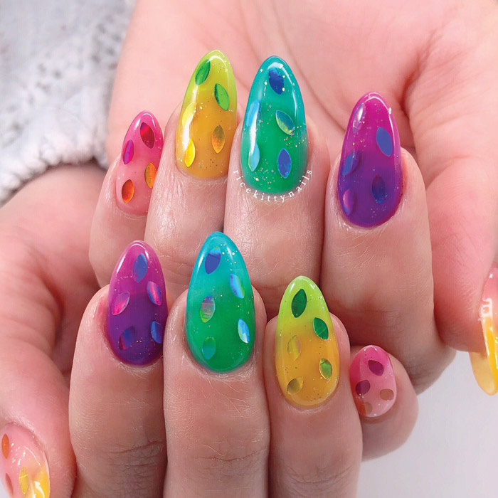 Rainbow Nail Art Challenge for Pros - Blog | OPI