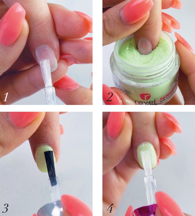 How To Apply Dip Powder with Revel Nails Nailpro