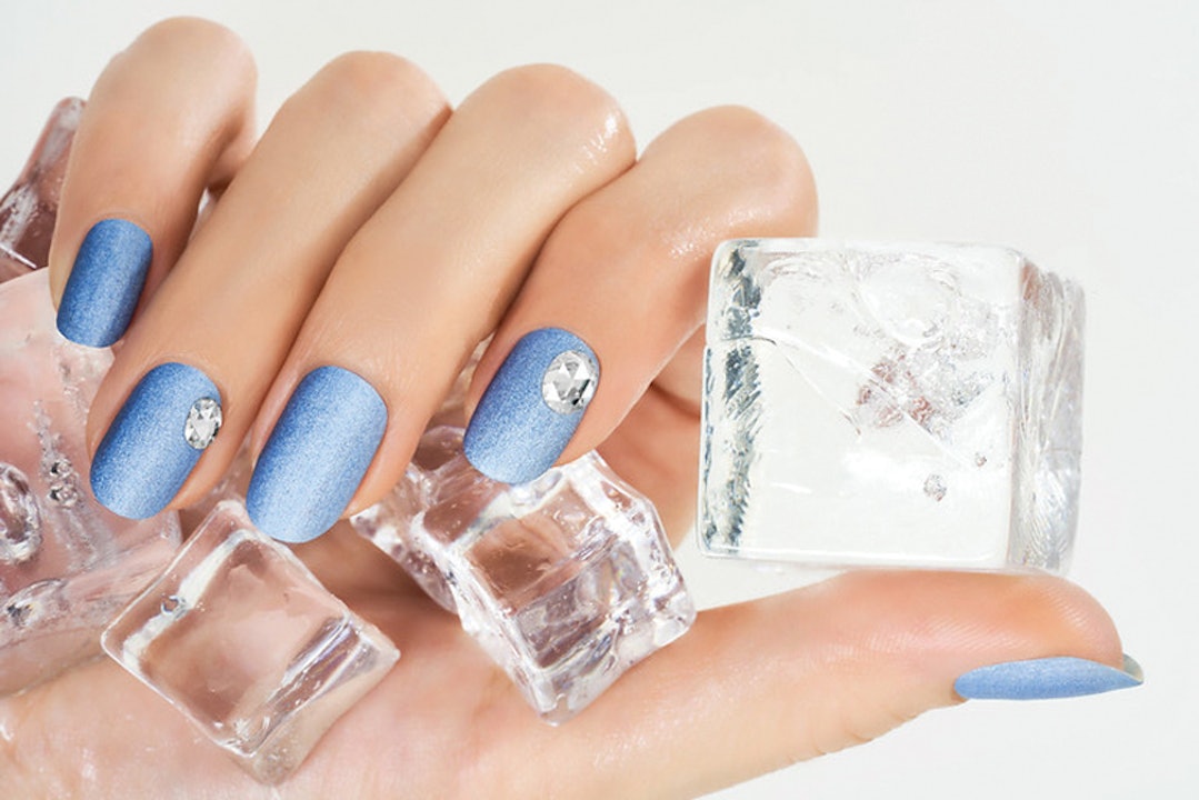 Celebrity Manicurist Elle Creates Nail Designs Featuring Diamonds