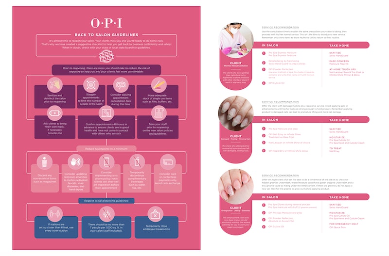 OPI Launches Initiatives to Help Salons Survive Extended Closures | Nailpro