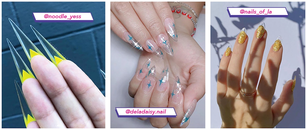 10 Clear Base Nail Designs, Whether You Want Colour Or Minimalism