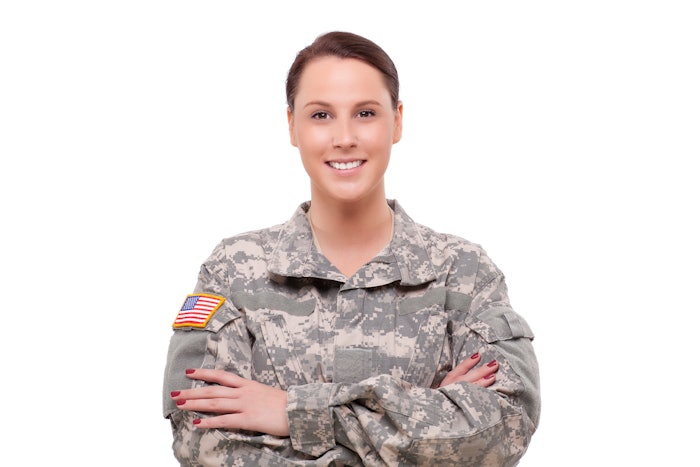 Can females wear nail polish in the army?