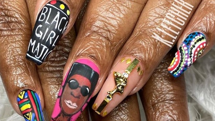 7. "Black History Month Nail Trends" - wide 7