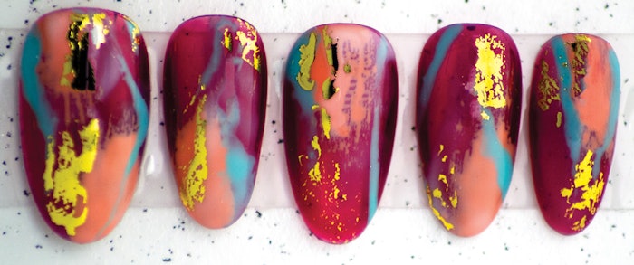 'Abstract Tropical' by Rachel Messick.