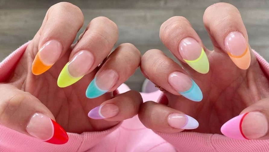 Rainbow Nails - The Easiest Summer Beauty Trend - It's A Danielle Life