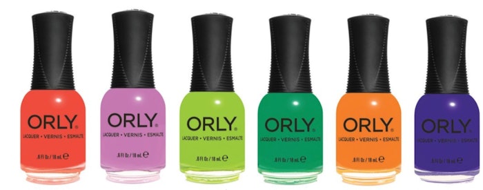Electric Escape by ORLY; courtesy of the brand.