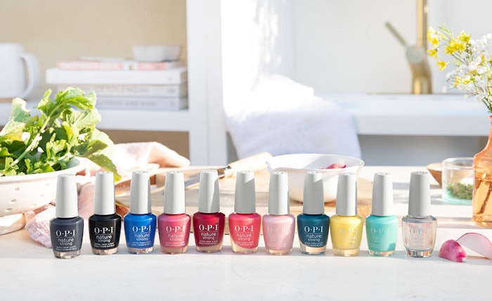 Shades from the OPI Nature Strong Collection