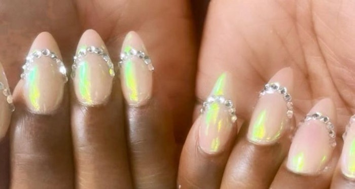 Laverne Cox's nails by Eri Ishizu