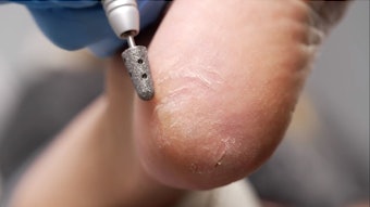 How To Dry Pedicure - Erica's ATA (Step 6, reduce callus)