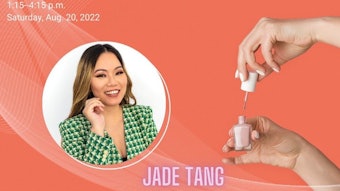 Jade Tang will be hosting a session at the Nailpro Nail Show on August 20, 2022 from 1:15-4:15pm.